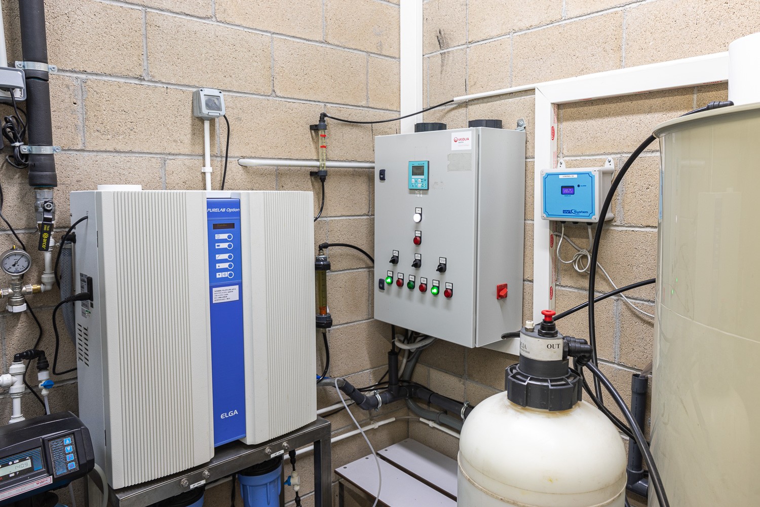 kymos in barcelona ultra-pure water plant